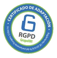 Certificado de adaptación RGPD